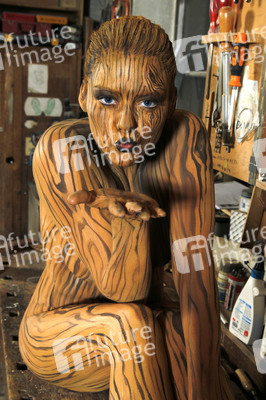 Holz / Wood Bodypainting