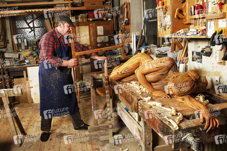 Holz / Wood Bodypainting