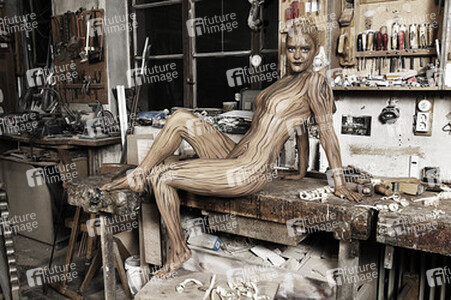 Holz / Wood Bodypainting