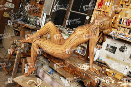 Holz / Wood Bodypainting