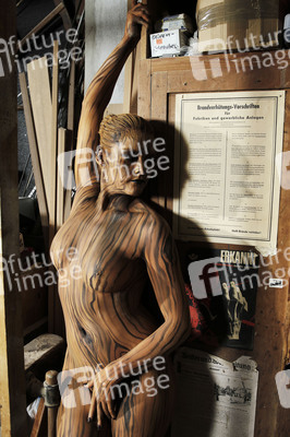 Holz / Wood Bodypainting