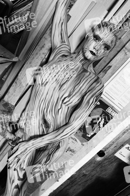 Holz / Wood Bodypainting