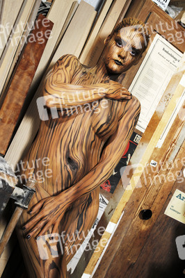Holz / Wood Bodypainting