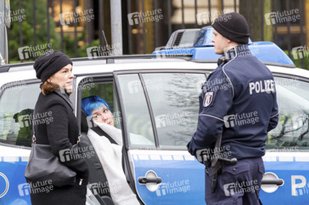 Femen Proteste vor der Russischen Botschaft, Berlin