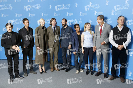 Willem Dafoe, Edward Norton, Tilda Swinton, Wes Anderson, Ralph Fiennes, Tony Revolori, Saoirse Ronan, Jeff Goldblum, Bill Murray