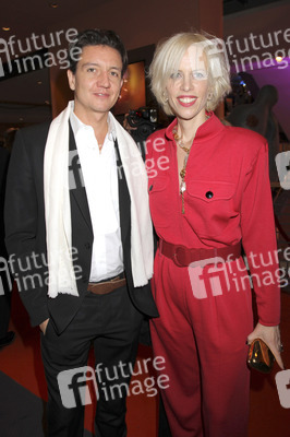 Katja Eichinger mit Freund Anthony James