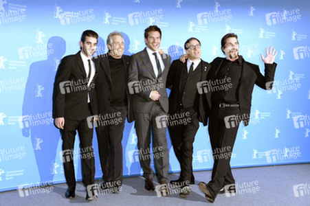 Matthew Budman, Charles Roven, Bradley Cooper, David O. Russell, Christian Bale