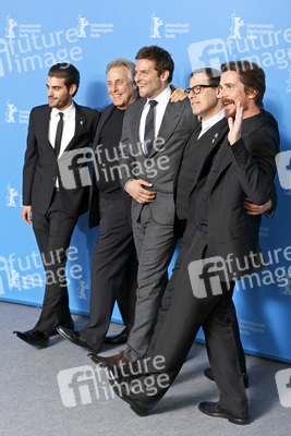 Matthew Budman, Charles Roven, Bradley Cooper, David O. Russell, Christian Bale