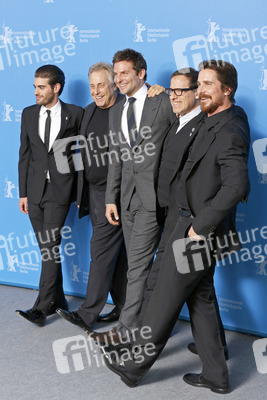 Matthew Budman, Charles Roven, Bradley Cooper, David O. Russell, Christian Bale