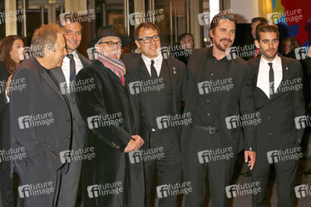 Charles Roven, Bradley Cooper, Dieter Kosslick, David O. Russell, Christian Bale, Matthew Budman