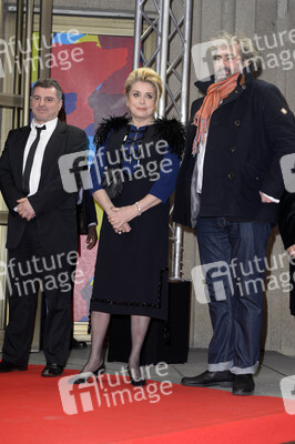 Pierre Salvadori, Catherine Deneuve, Gustave Kervern