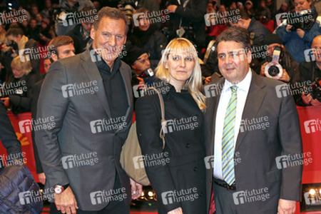 Ralf Moeller, Sigmar Gabriel mit Gattin Anke Stadler Gabriel