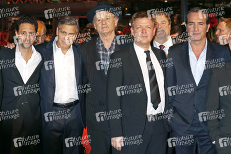 Grant Heslov, George Clooney, Bill Murray, Justus von Dohnányi, John Goodman, Jean Dujardin
