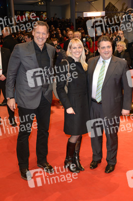 Ralf Moeller, Sigmar Gabriel mit Gattin Anke Gabriel
