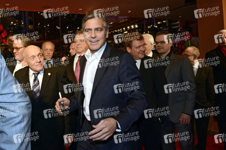George Clooney, John Goodman, Justus von Dohnànyi, Matt Damon