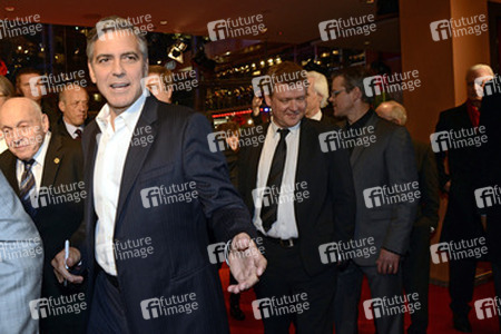 George Clooney, Justus von Dohnányi, Matt Damon