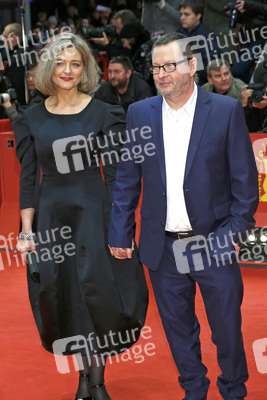 Lars von Trier mit Partnerin Bente Fröge