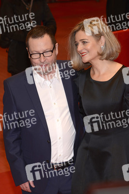 Lars von Trier mit Partnerin Bente Fröge