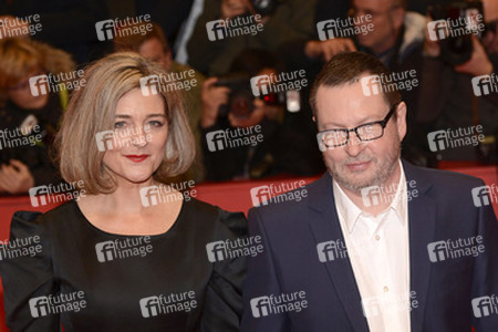 Lars von Trier mit Partnerin Bente Fröge