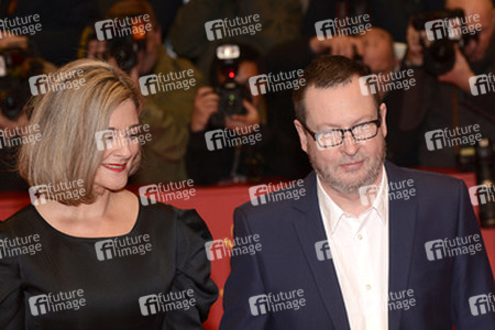 Lars von Trier mit Partnerin Bente Fröge