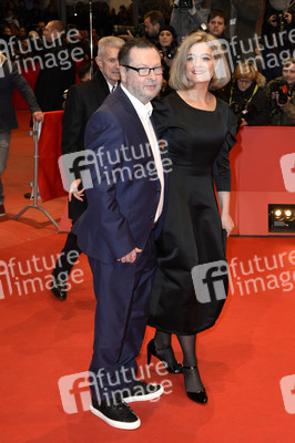 Lars von Trier mit Partnerin Bente Fröge