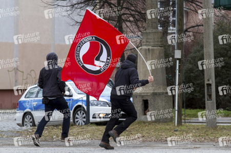 'Cottbus nazifrei' Demonstration, Cottbus