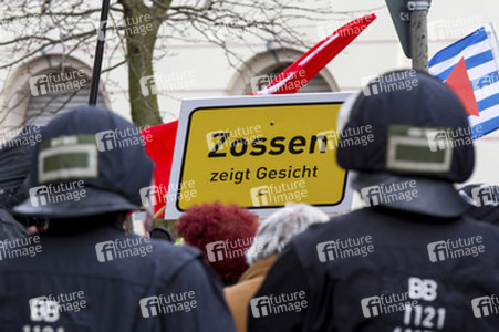 'Cottbus nazifrei' Demonstration, Cottbus