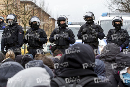 'Cottbus nazifrei' Demonstration, Cottbus