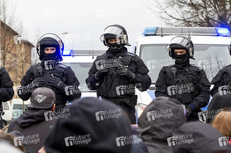 'Cottbus nazifrei' Demonstration, Cottbus