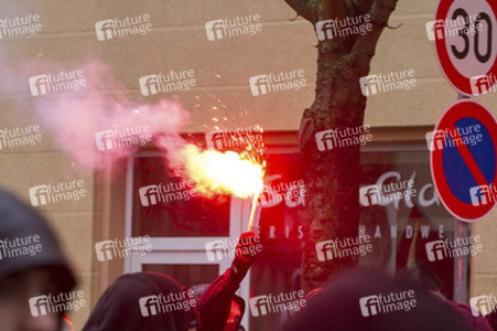 'Cottbus nazifrei' Demonstration, Cottbus