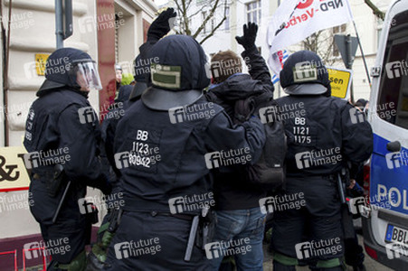 'Cottbus nazifrei' Demonstration, Cottbus