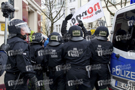 'Cottbus nazifrei' Demonstration, Cottbus