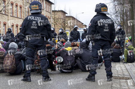 'Cottbus nazifrei' Demonstration, Cottbus