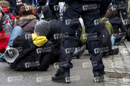 'Cottbus nazifrei' Demonstration, Cottbus