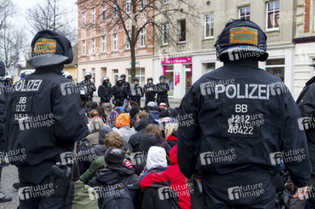 'Cottbus nazifrei' Demonstration, Cottbus