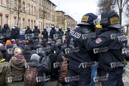 'Cottbus nazifrei' Demonstration, Cottbus