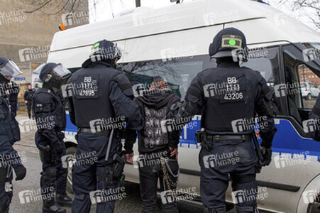 'Cottbus nazifrei' Demonstration, Cottbus