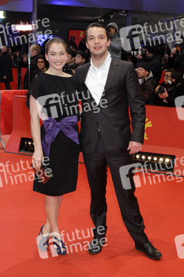 Henriette Confurius mit Begleitung