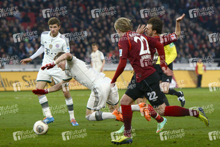 Bundesliga Spiel Hannover 96 gegen FC Bayern München, Hannover