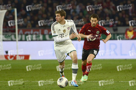 Bundesliga Spiel Hannover 96 gegen FC Bayern München, Hannover