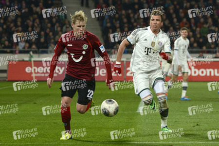 Bundesliga Spiel Hannover 96 gegen FC Bayern München, Hannover