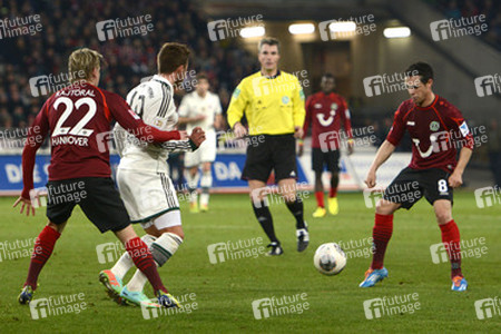 Bundesliga Spiel Hannover 96 gegen FC Bayern München, Hannover