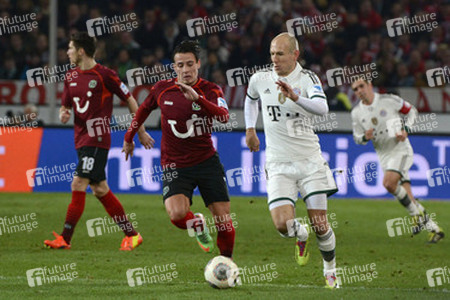 Bundesliga Spiel Hannover 96 gegen FC Bayern München, Hannover