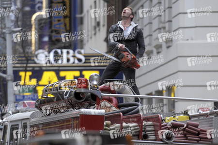 'Sharknado 2' Dreharbeiten, New York