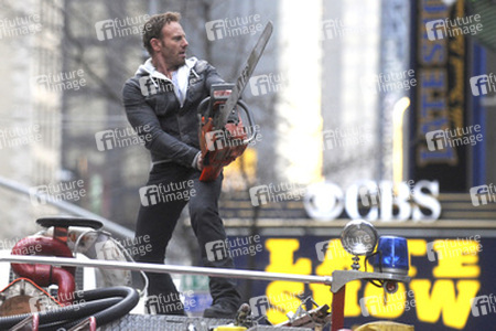 'Sharknado 2' Dreharbeiten, New York