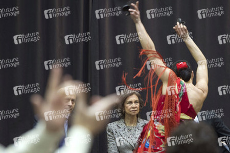 Königin Sofia besucht das Spanische Nationalballett, Madrid