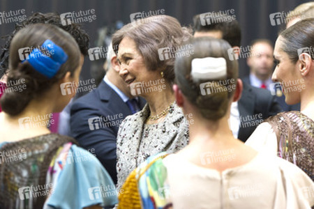 Königin Sofia besucht das Spanische Nationalballett, Madrid