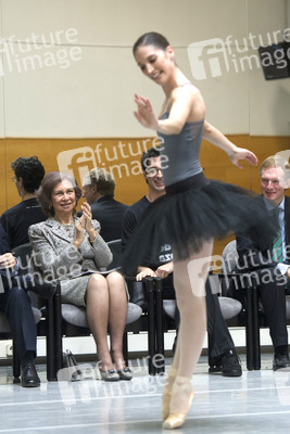 Königin Sofia besucht das Spanische Nationalballett, Madrid