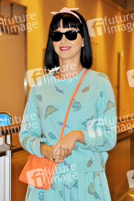 Ankunft von Katy Perry in Japan