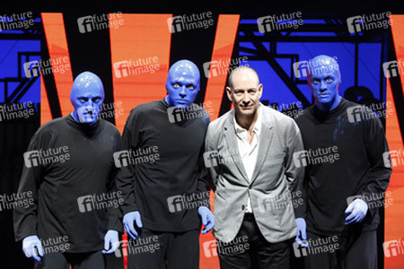 'Blue Man Group' Fototermin, Berlin